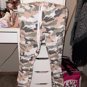 camo joggers